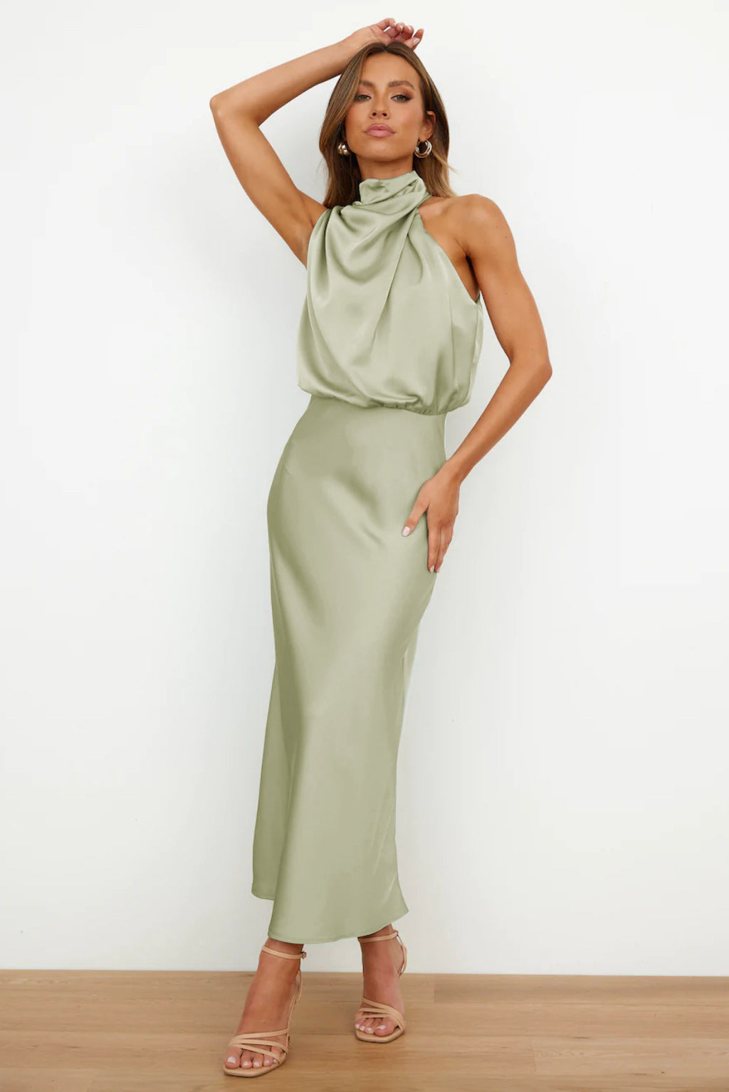 Margaux | Robe de soirée élégante avec col halter