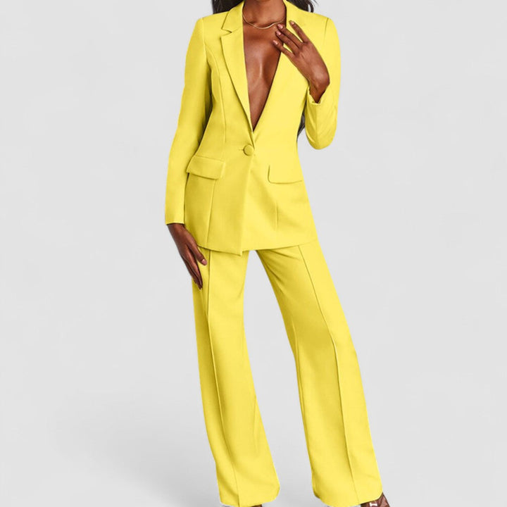 Fleur - Blazer et Pantalon Élégants