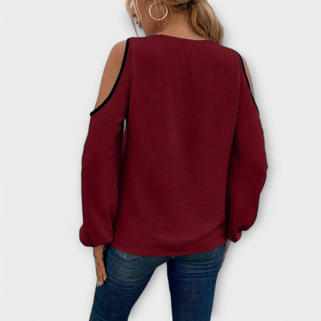 Albertine | Blouse à encolure carrée