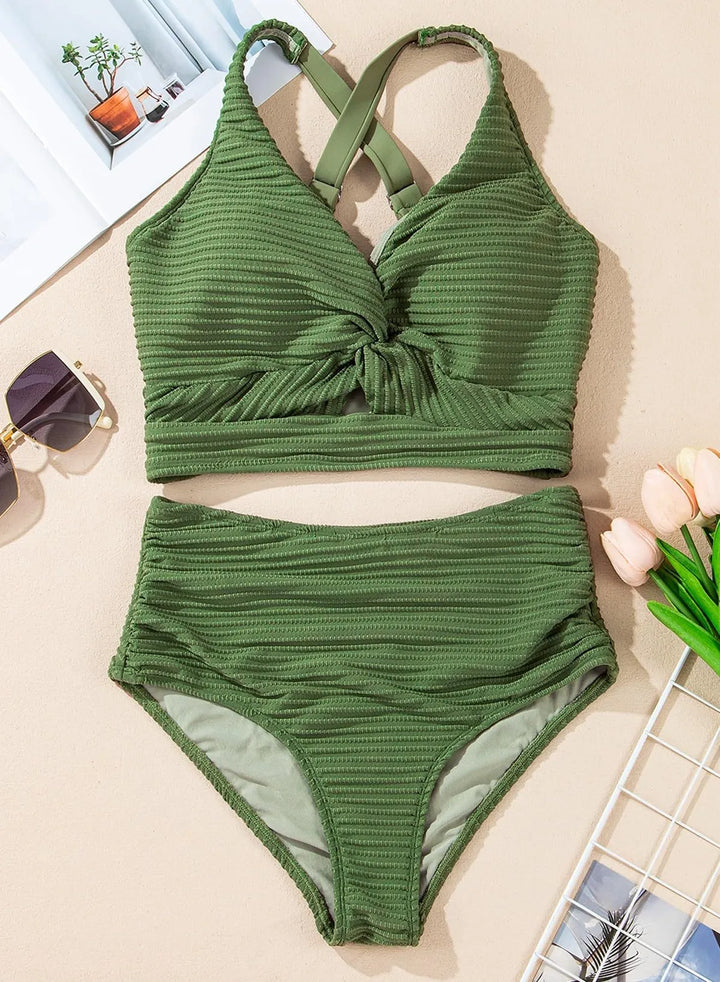 Bikini en forme de vague