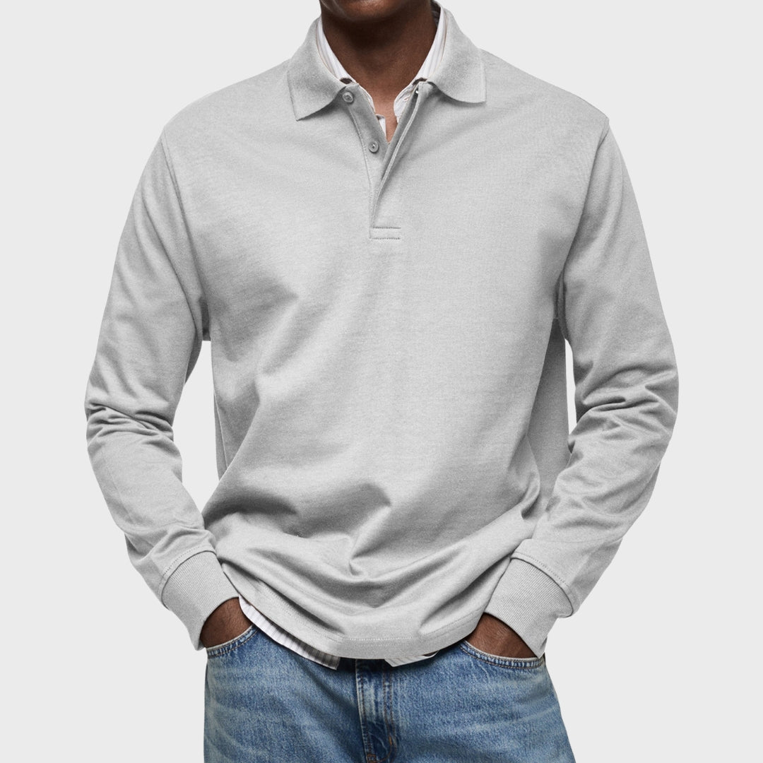 Lucas - Polo de Luxe à Manches Longues