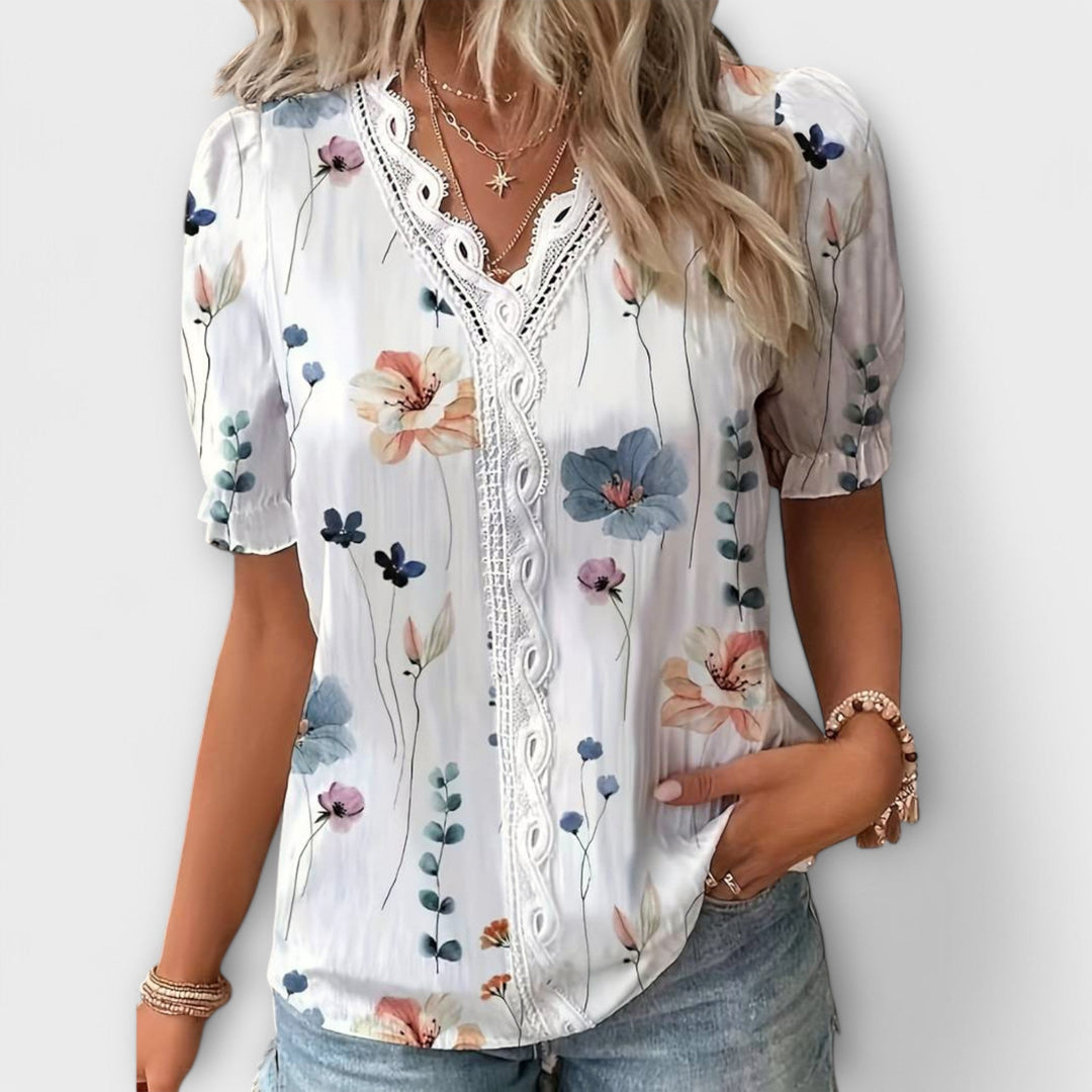 Alizée | Blouse à Col V