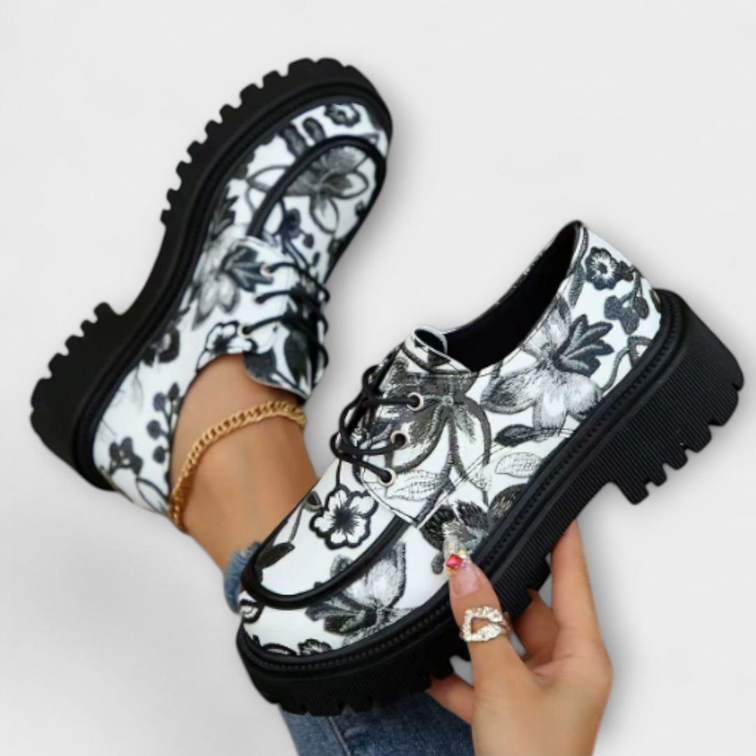 Wilhelmine | Mocassins Rétro Classiques avec Style