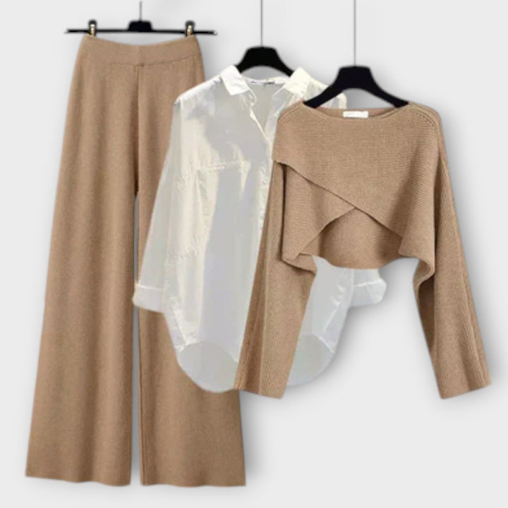 Xavière | Ensemble Confortable en 3 Pièces