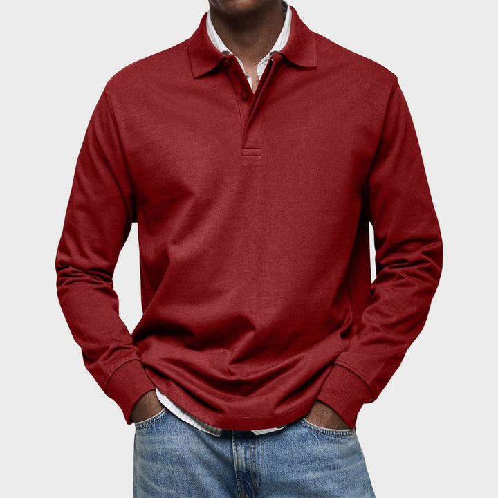 Lucas - Polo de Luxe à Manches Longues