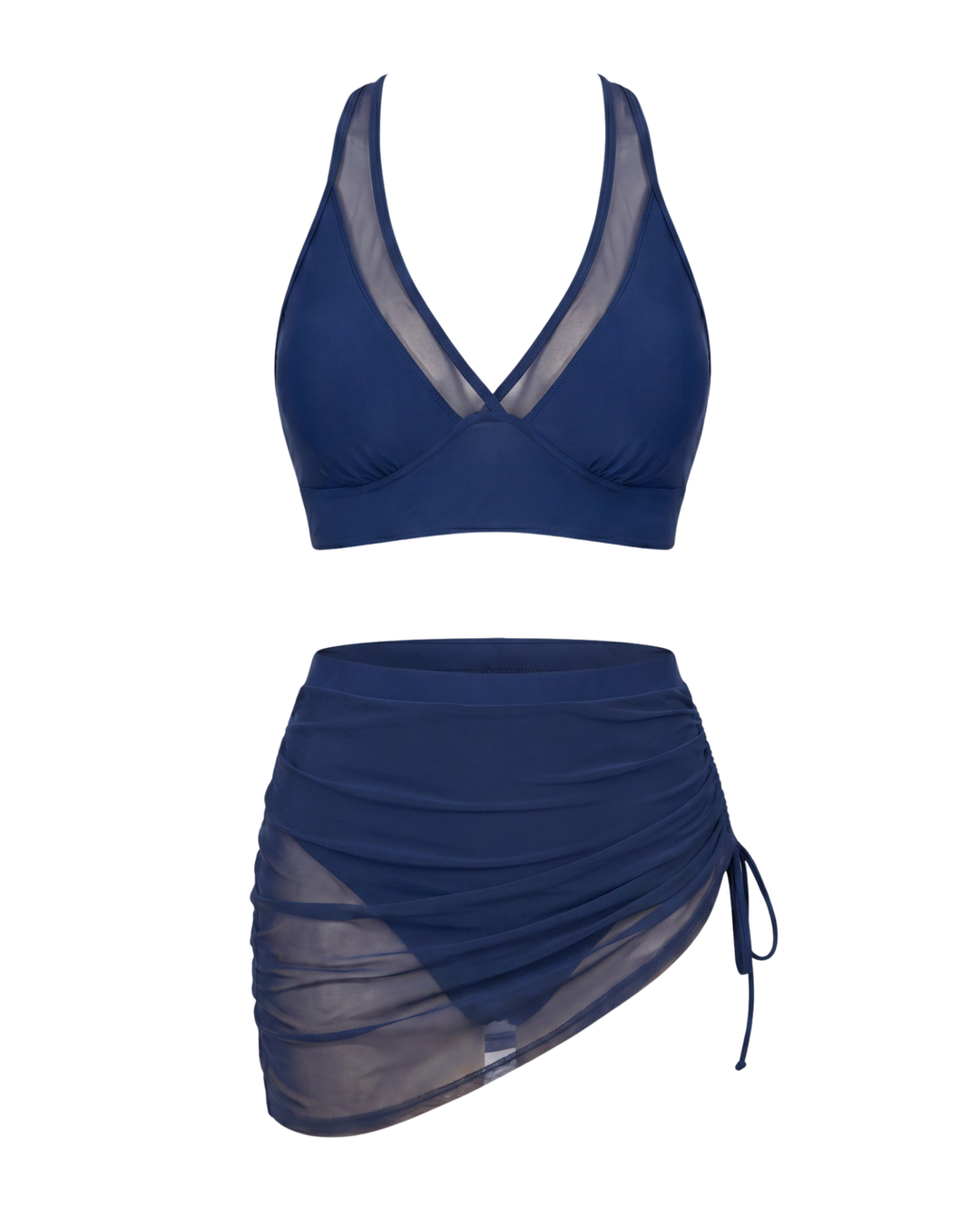 Ensemble de Bikini à Cordon Réglable