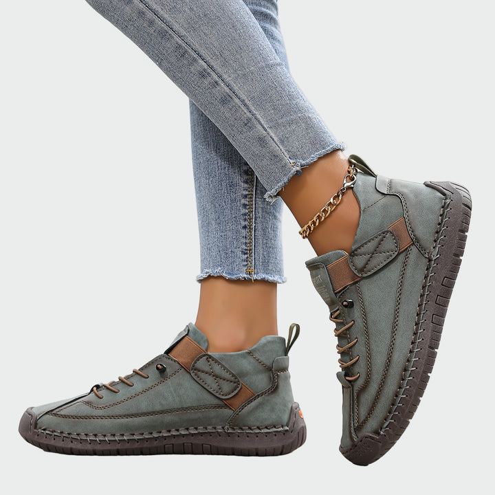 Bottes en cuir orthopédique