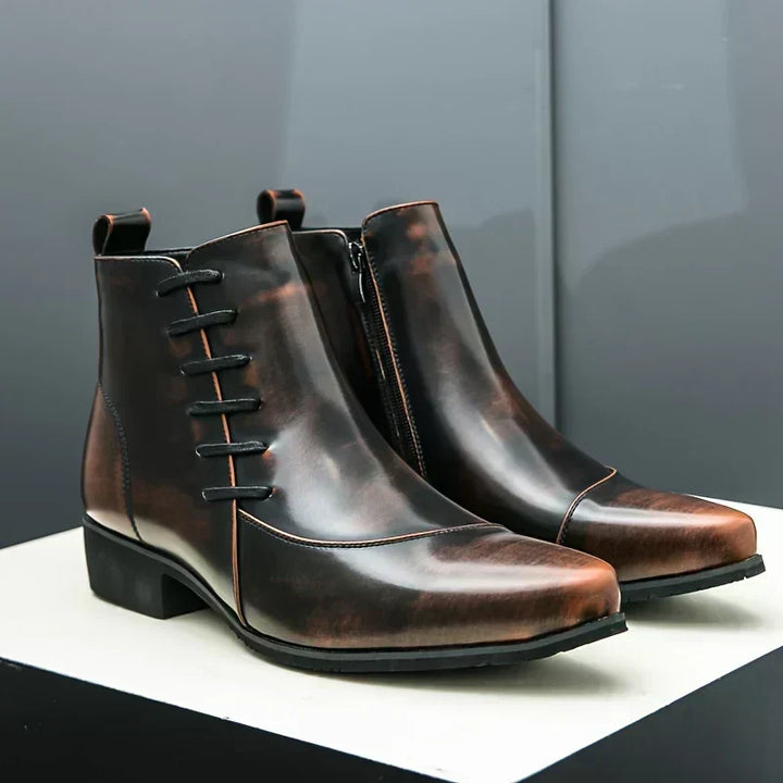 Blanche - Bottes en Cuir Élégantes