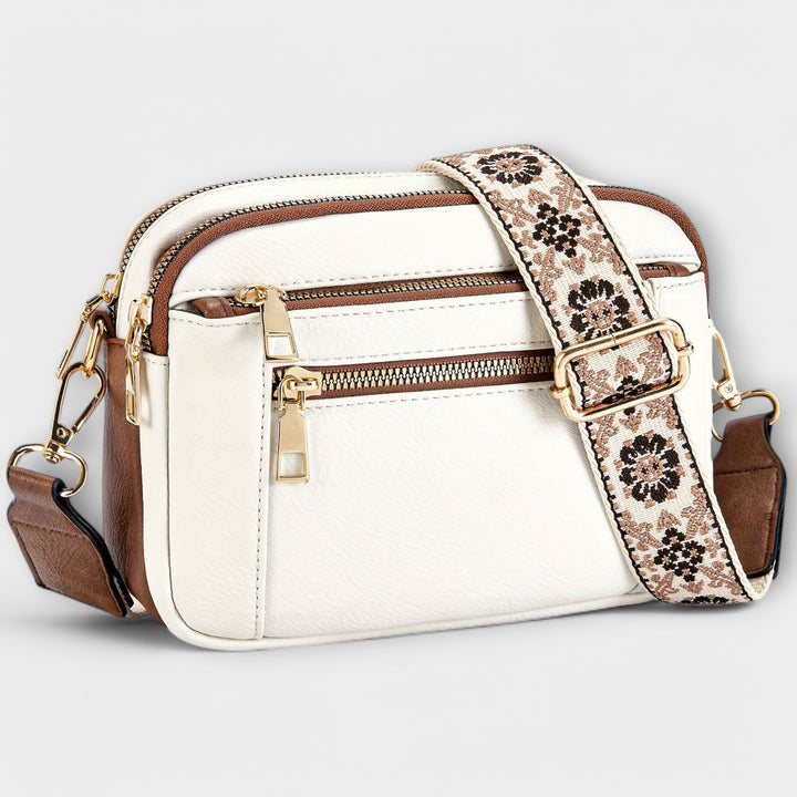 Fabienne - Sac bandoulière en cuir vegan