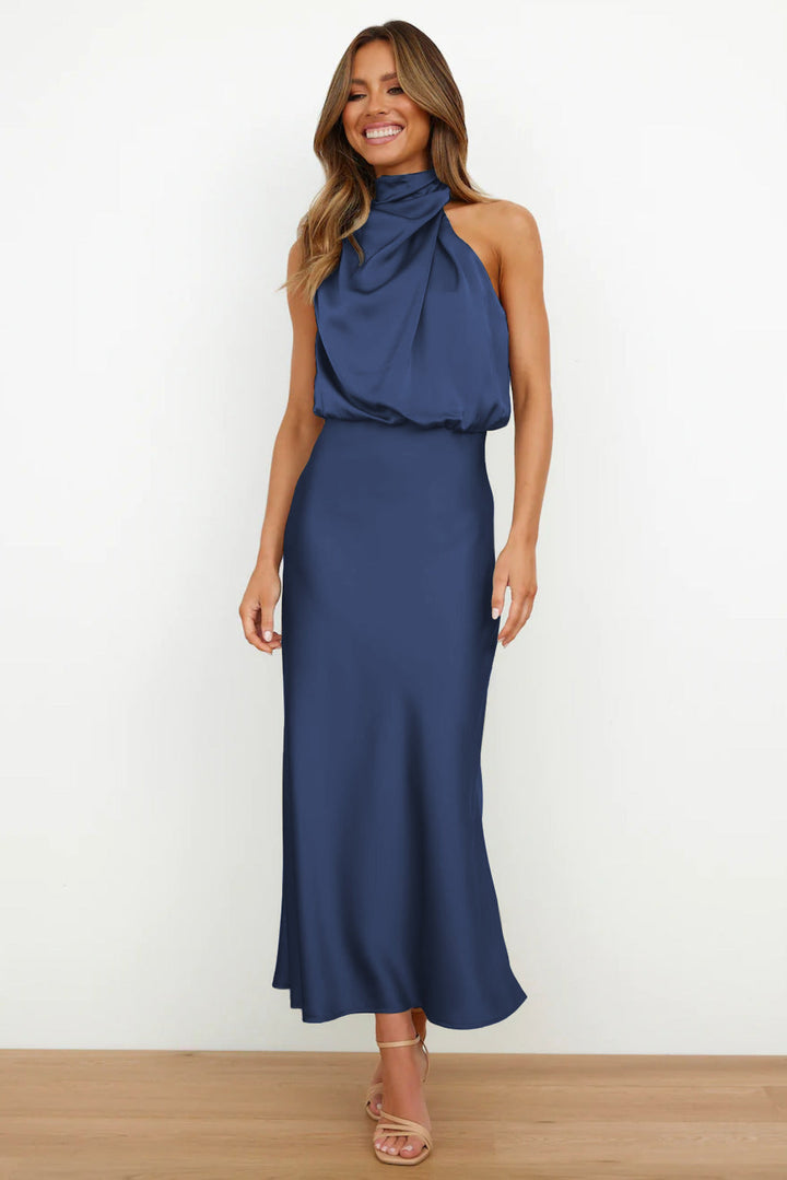 Margaux | Robe de soirée élégante avec col halter