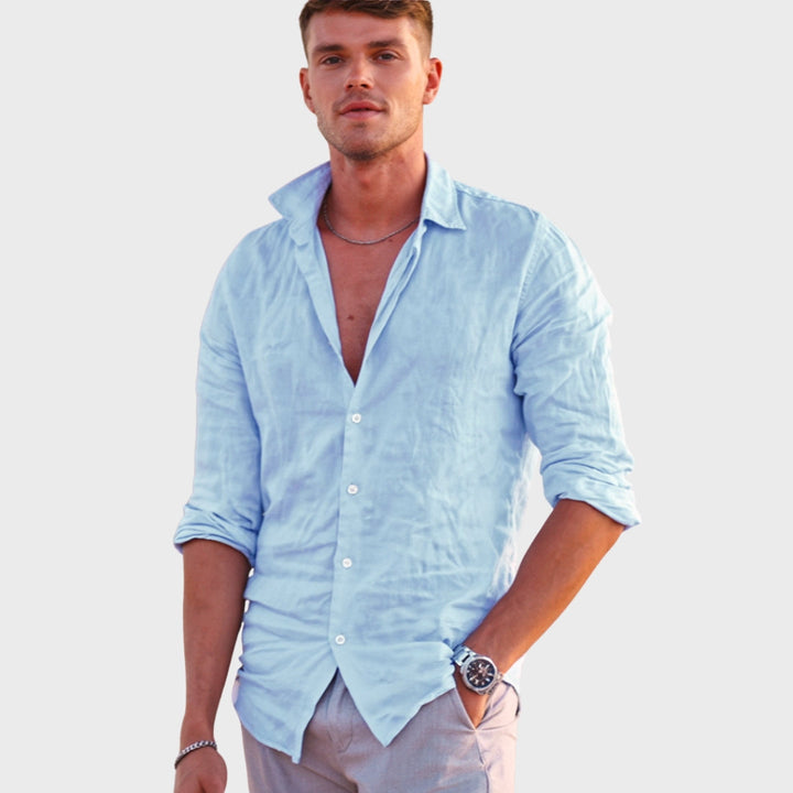 Blaise - Chemise en Lin Décontractée