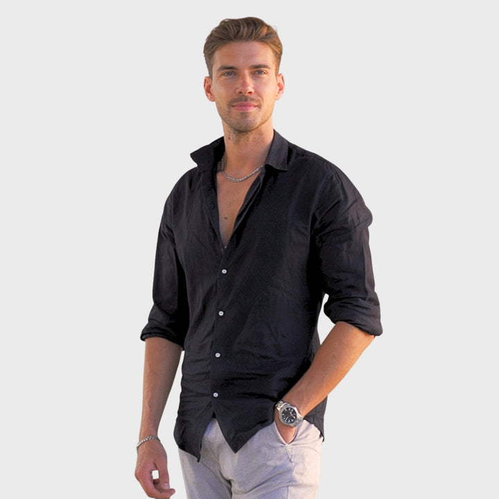 Blaise - Chemise en Lin Décontractée