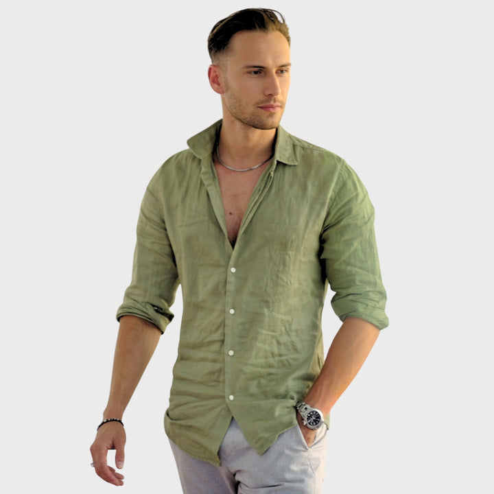 Blaise - Chemise en Lin Décontractée