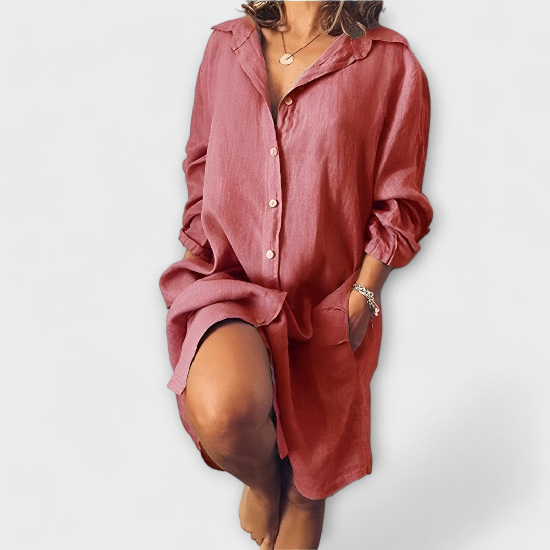 Xavière | Blouse en Lin Décontractée