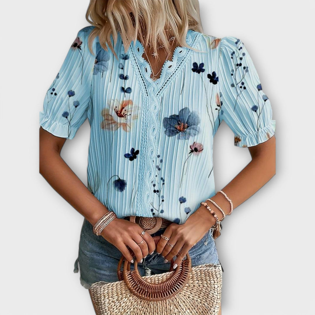 Alizée | Blouse à Col V