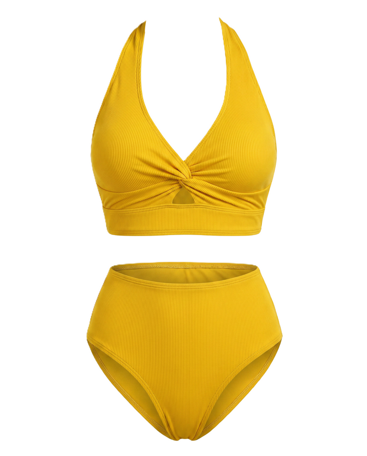 Bikini en forme de vague