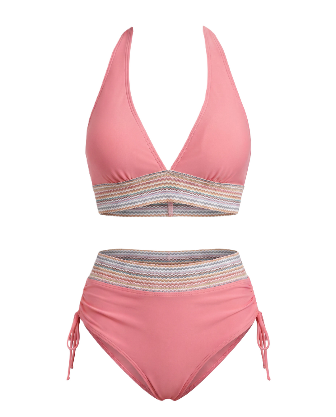 Maillot de bain à décolleté en V profond