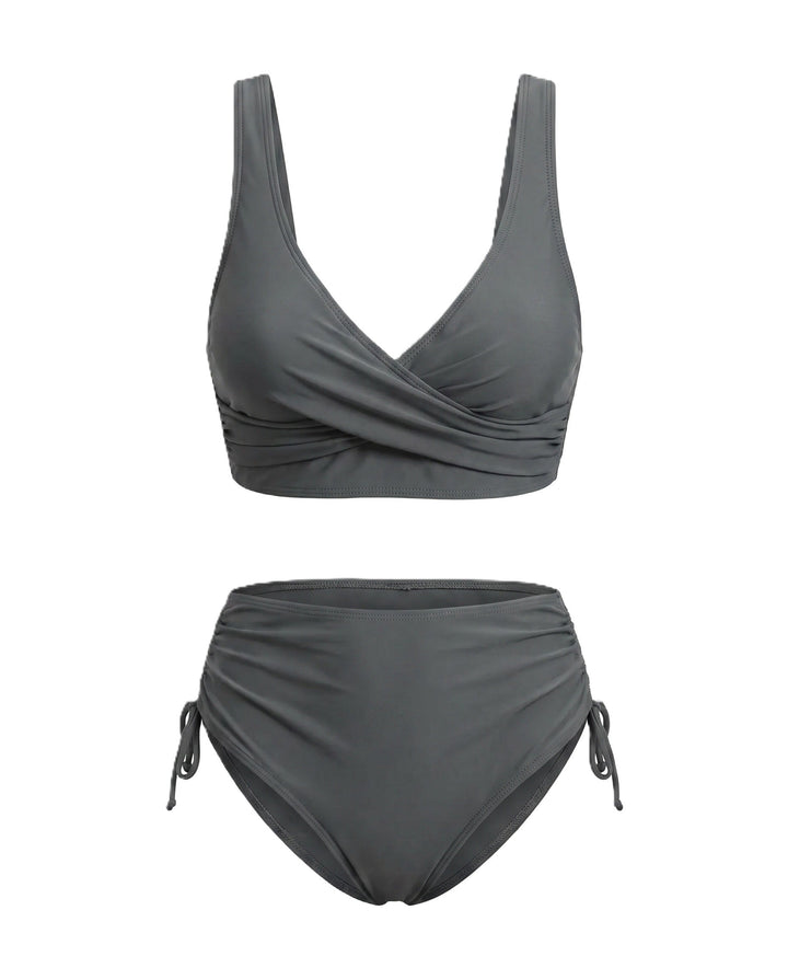 Bikini avec Détail Torsadé