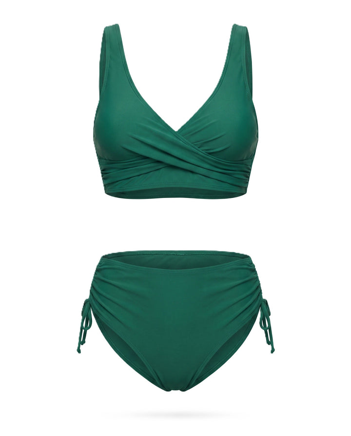 Bikini avec Détail Torsadé