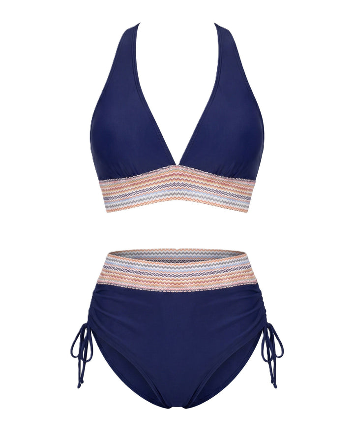 Maillot de bain à décolleté en V profond