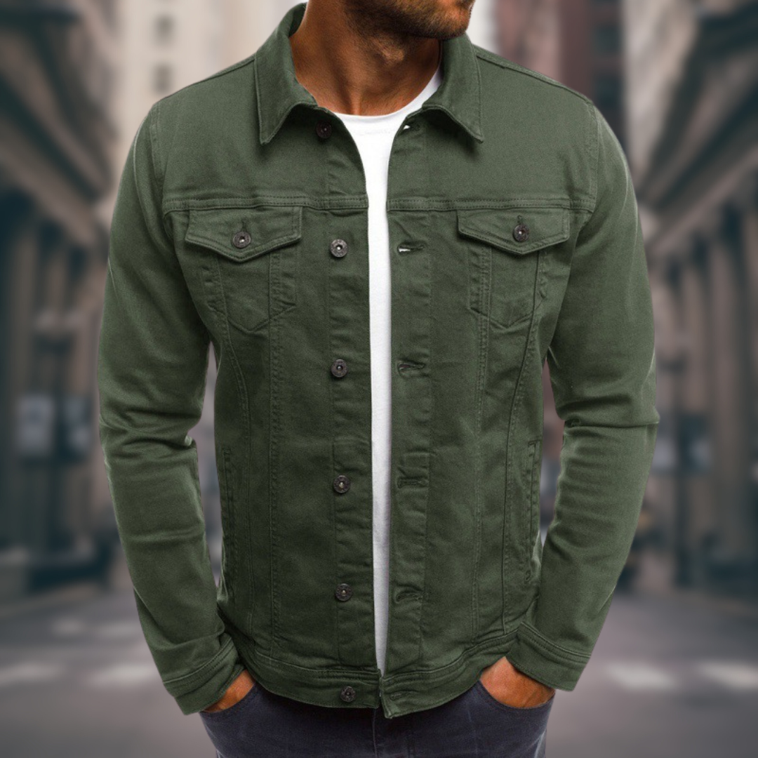 Marc - Veste en Jean Ajustée