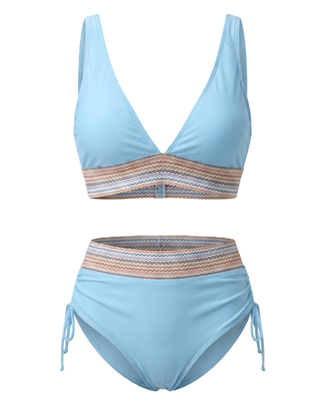 Maillot de bain à décolleté en V profond