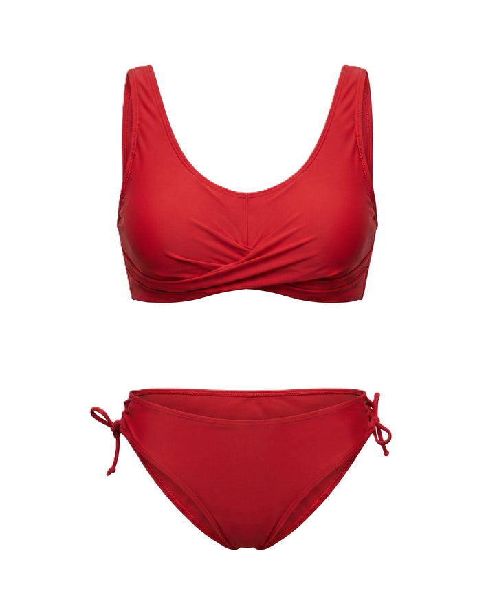 Bikini avec Détail Torsadé