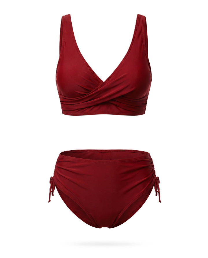 Bikini avec Détail Torsadé