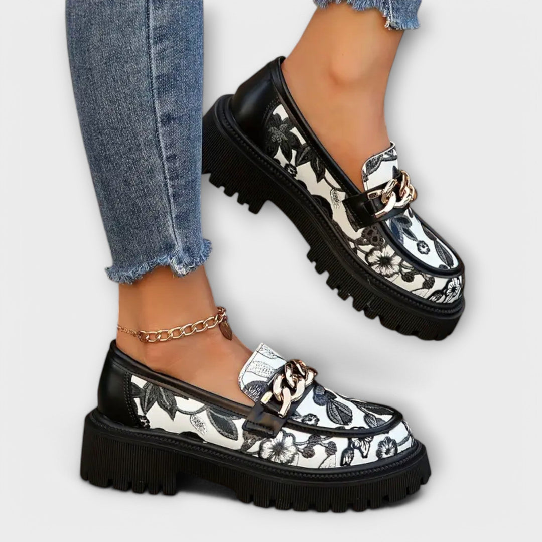 Wilhelmine | Mocassins Rétro Classiques avec Style