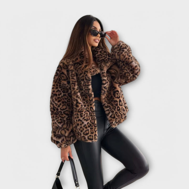 Émilie | Manteau Léopard