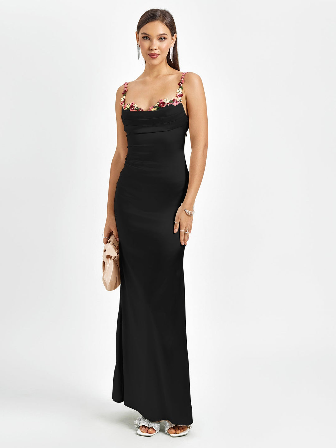 Aurore | Robe Longue en Satin