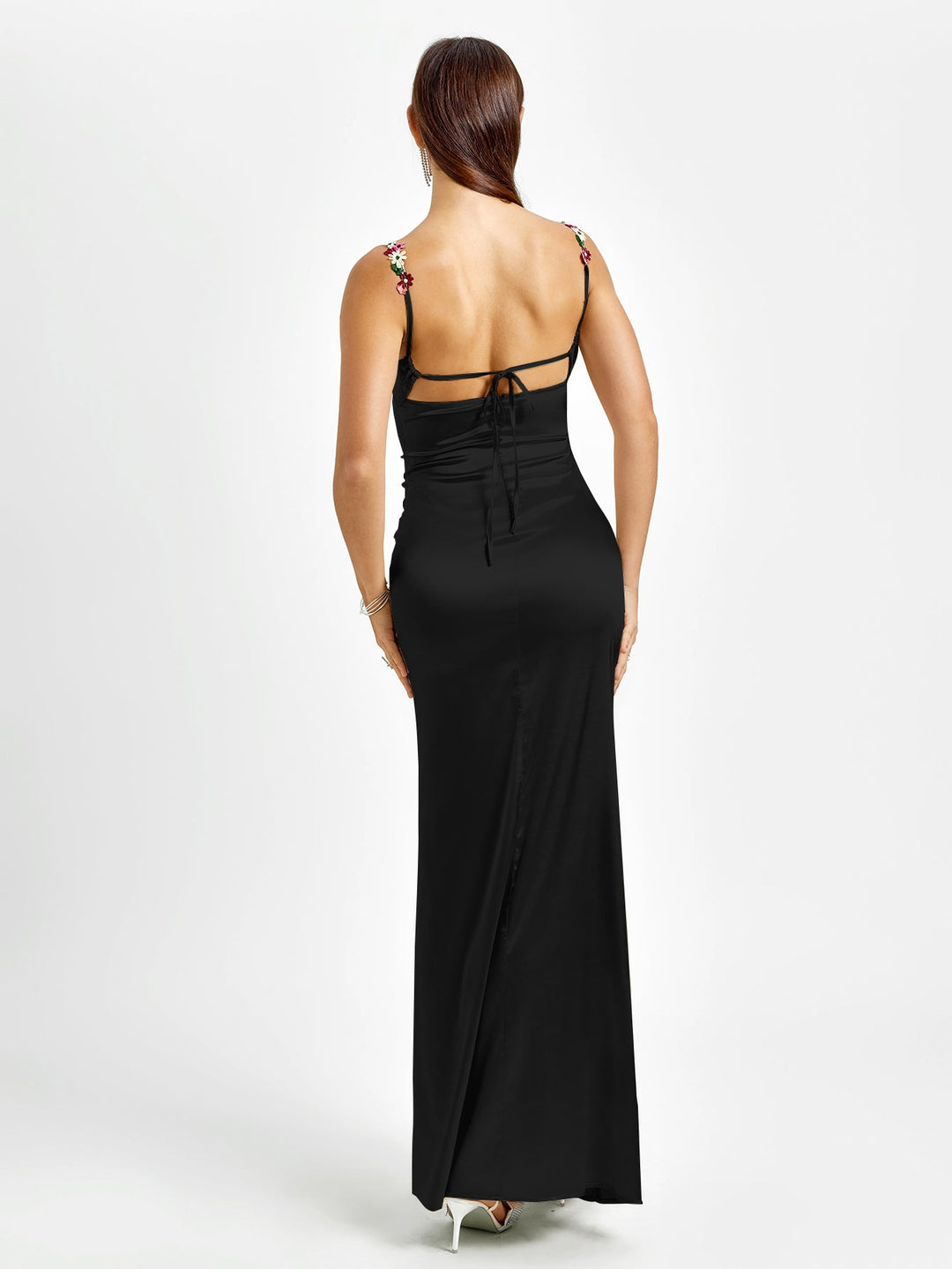 Aurore | Robe Longue en Satin