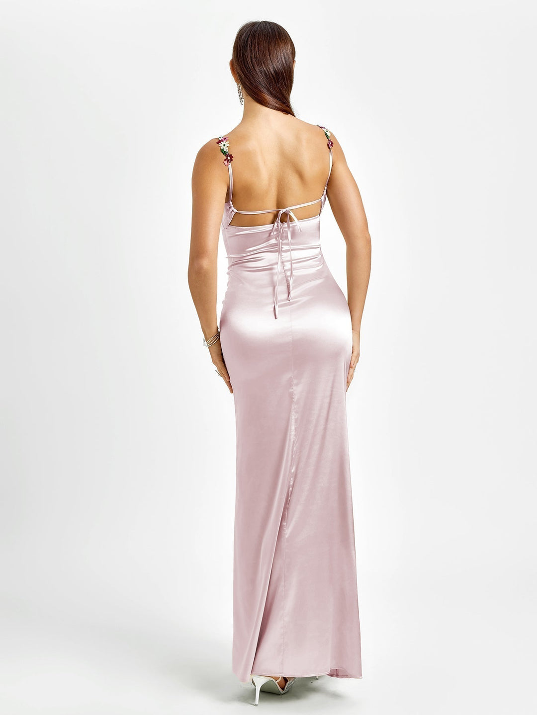 Aurore | Robe Longue en Satin