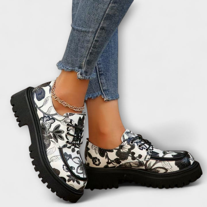 Wilhelmine | Mocassins Rétro Classiques avec Style