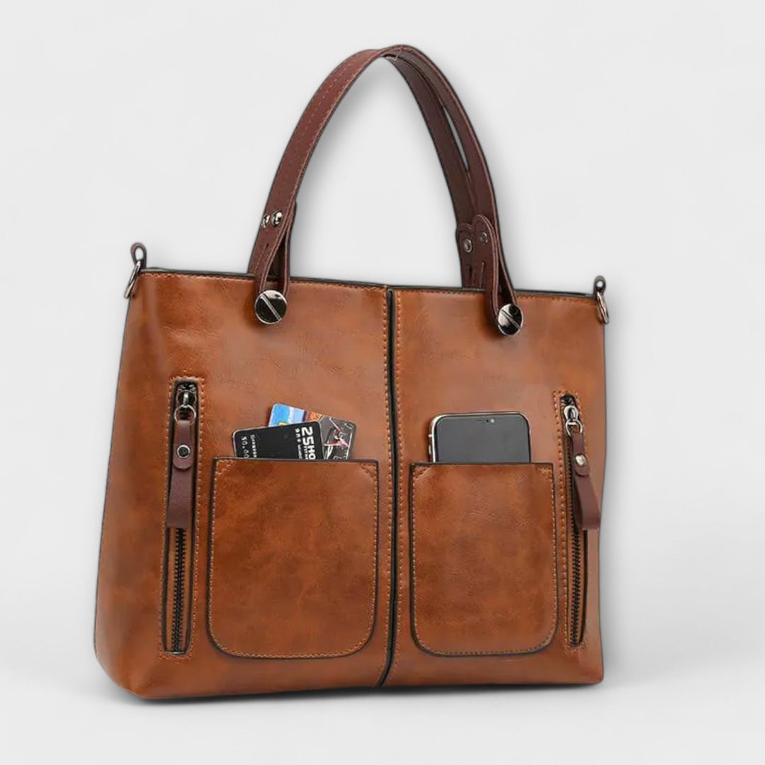 Delphine - Sac en Cuir Élégant