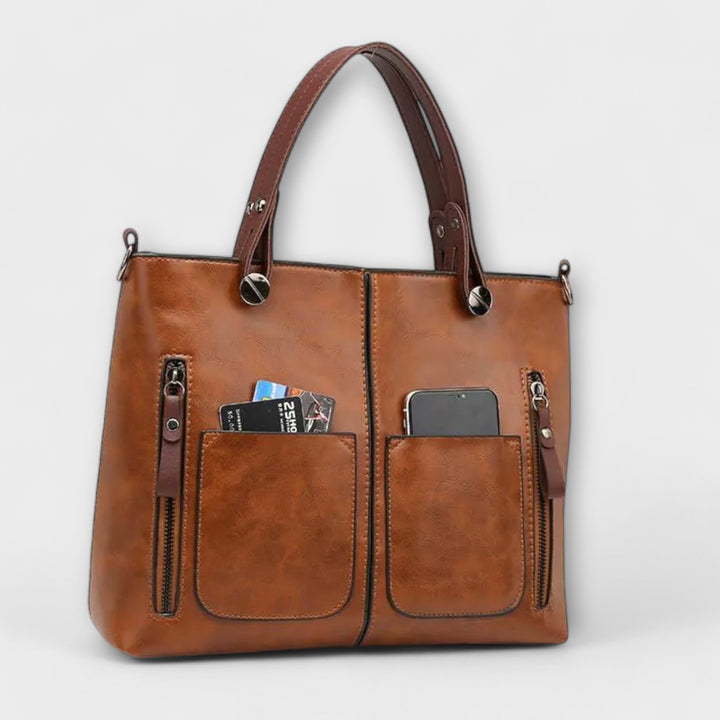 Delphine - Sac en Cuir Élégant