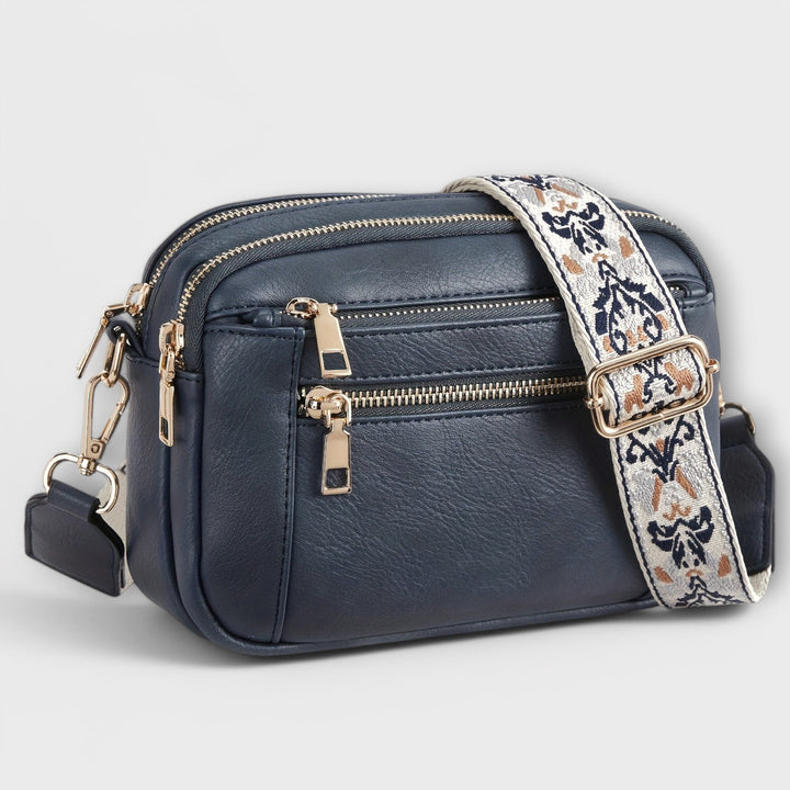 Fabienne - Sac bandoulière en cuir vegan
