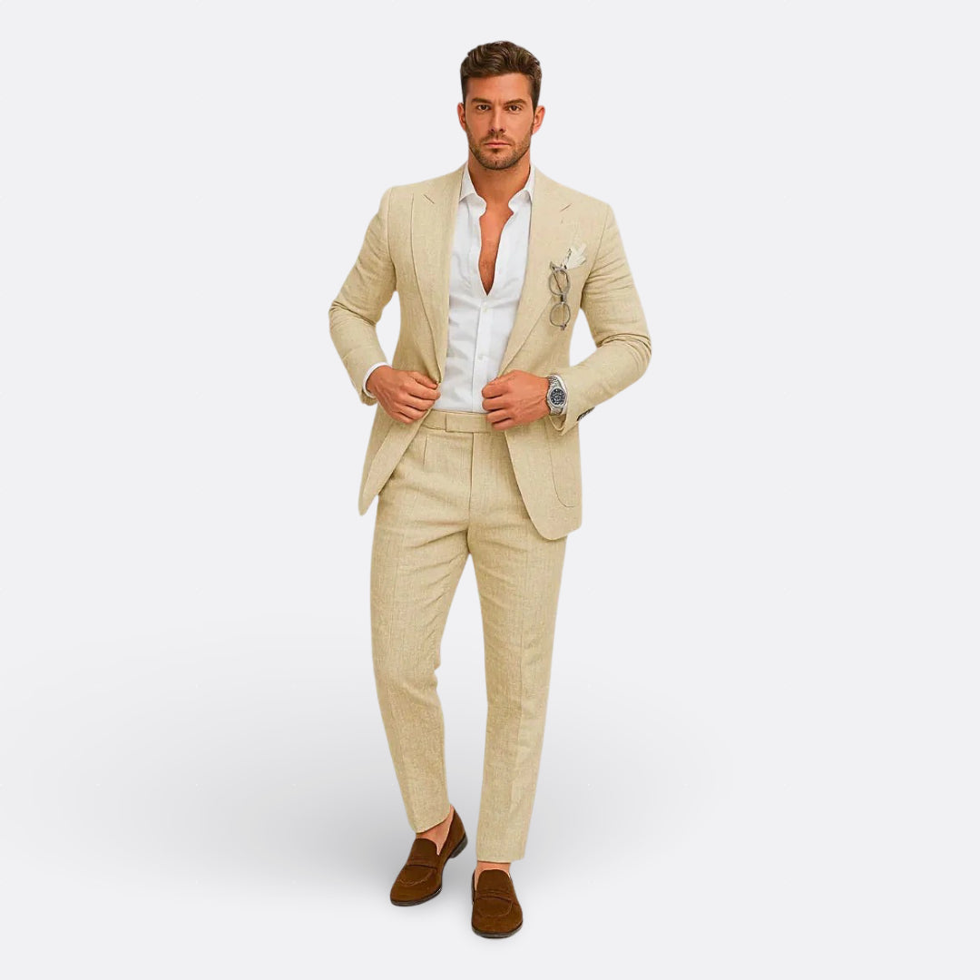 Zoé - Costume Formelle pour Hommes en Lin