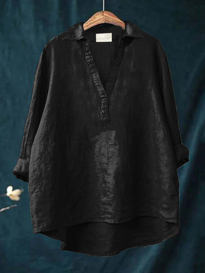 Beatrice | Blouse en Lin Élégante pour l'Été