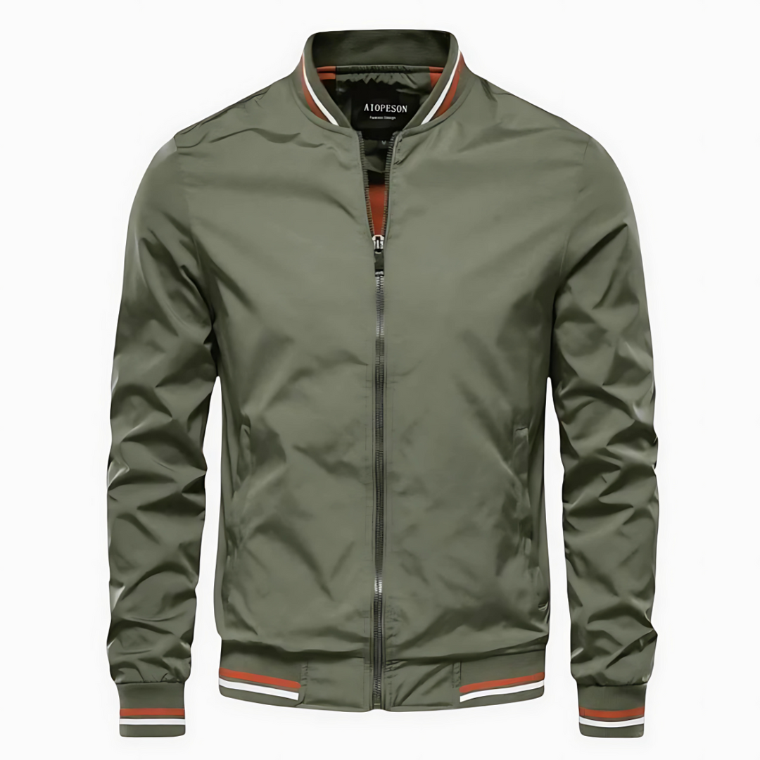 Olympe - Veste Bombers Rayée