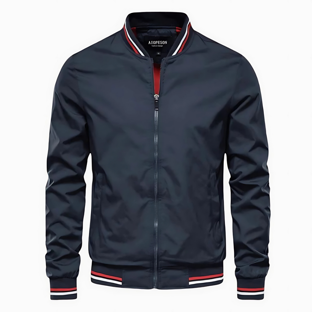 Olympe - Veste Bombers Rayée