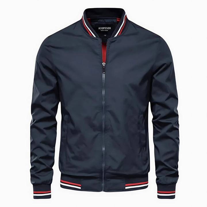 Olympe - Veste Bombers Rayée