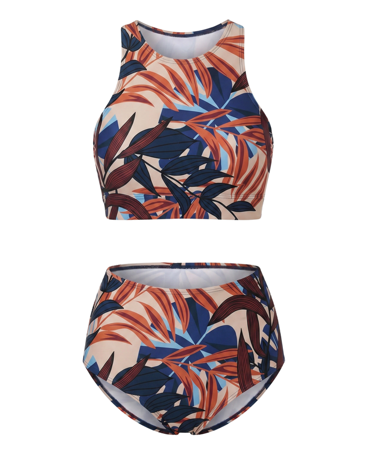 Maillot de bain une pièce taille haute