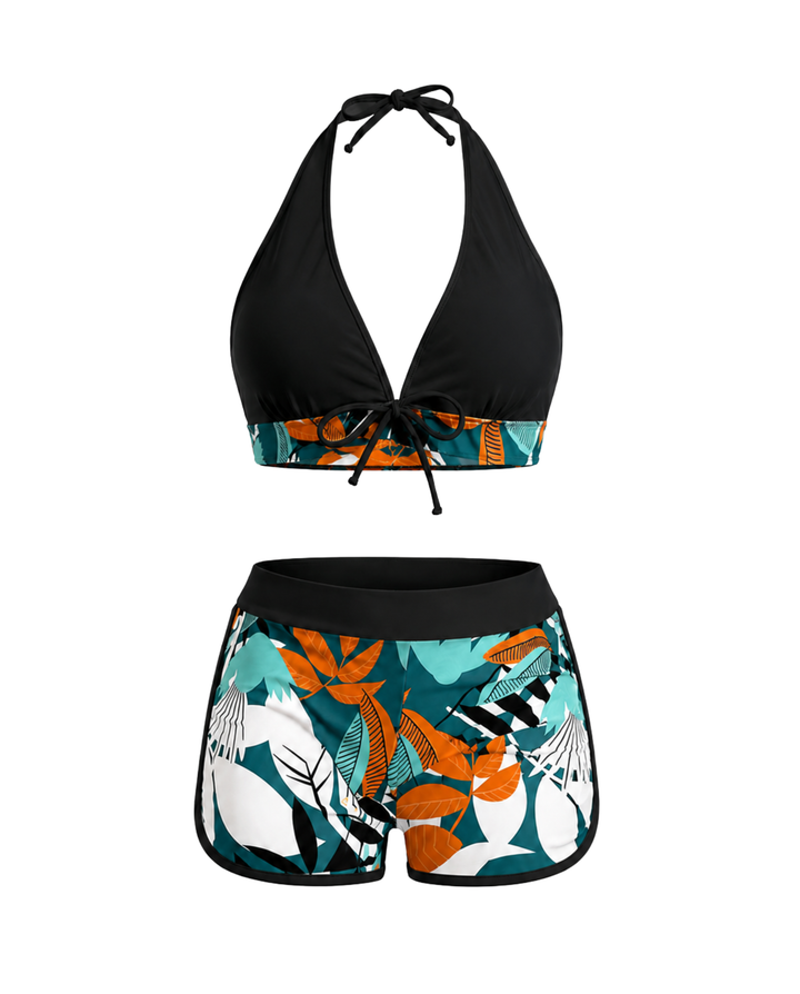 Maillot de bain une pièce avec bretelles