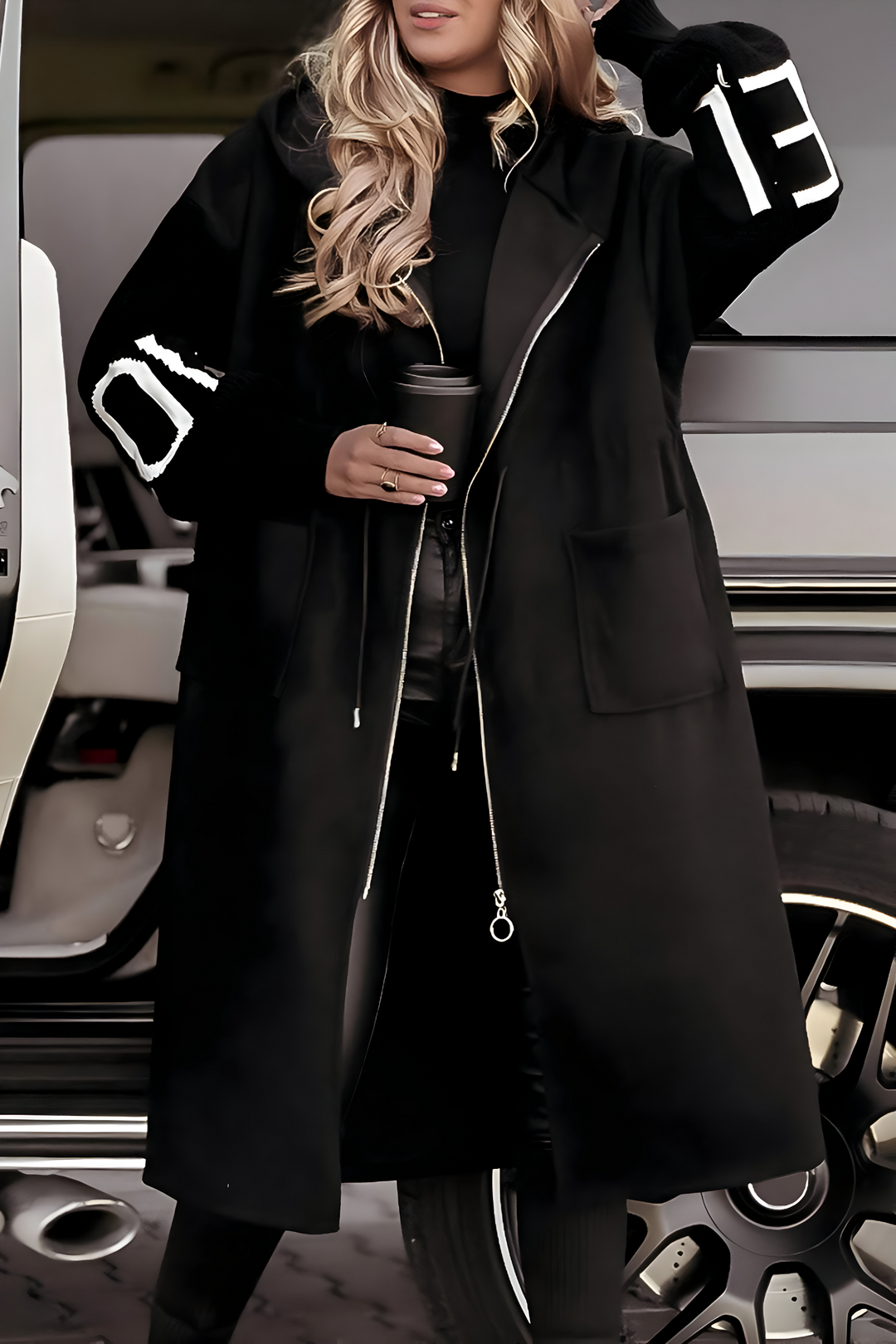 Justine | Cardigan-manteau élégant