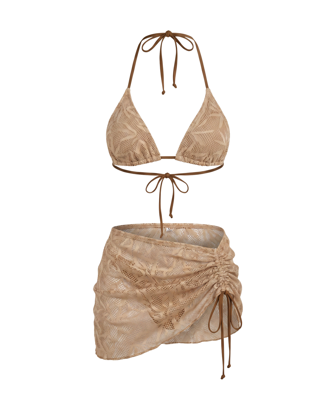 Ensemble de Bikini Marron