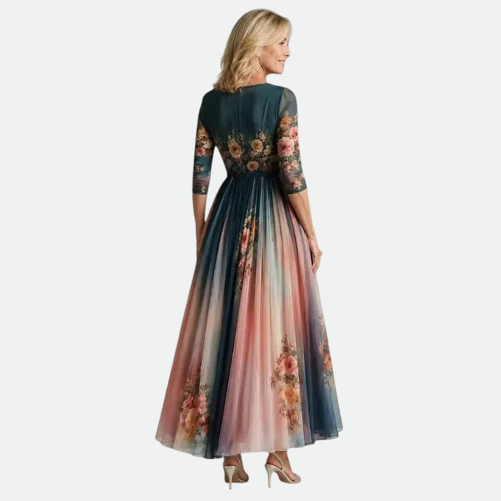 Inès | Robe Maxi Florale Bohème