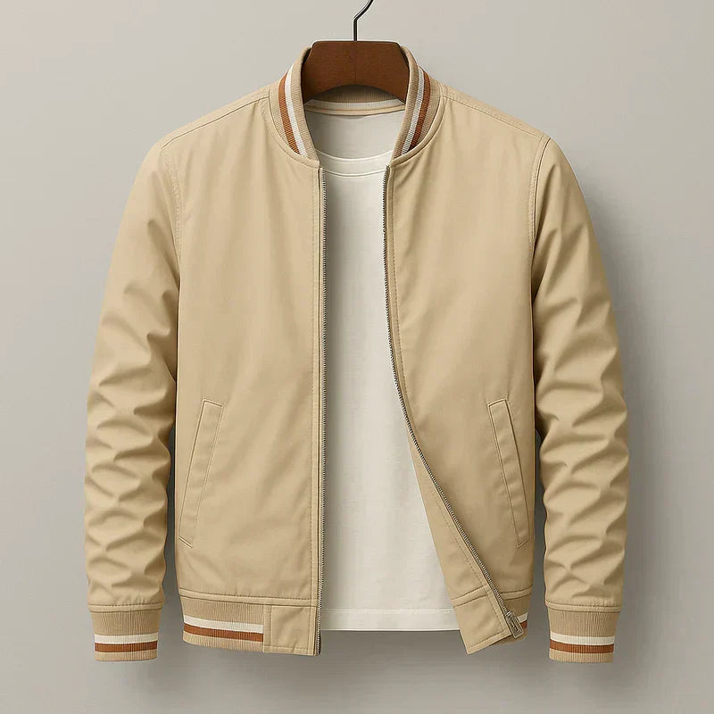 Olympe - Veste Bombers Rayée
