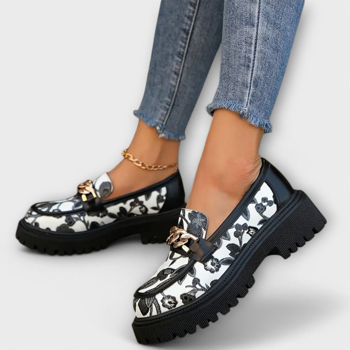 Wilhelmine | Mocassins Rétro Classiques avec Style