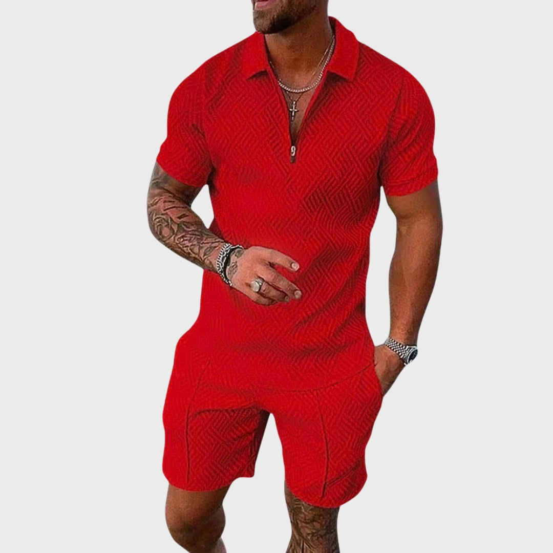 Olivier - Ensemble Polo et Shorts
